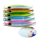 60g sea fishing lead metal fishes lure baits sea needle lead slow jigging ba â„–[
