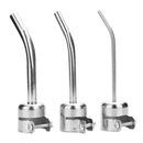 3pcs 3/6/8mm Lengthen Bent Heat Hot Air Gun Nozzles for 850 Welding Station
