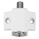 Zinc Alloy Child Safety Sliding Window Restrictor Press Lock with 2 Keys A