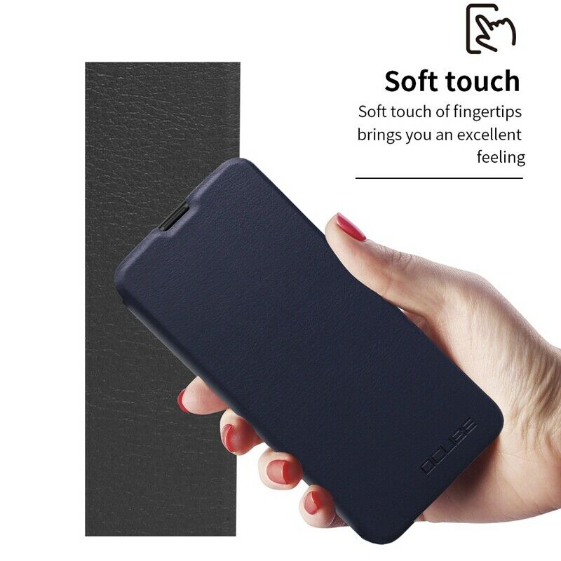 Ocube for Oukitel C15 Pro Mobile Phone Case Bracket Cover Anti-Fall Shell F Q7R1