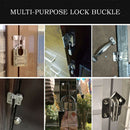 2pcs Stainless Steel Safety Door Latches, Solid Gate Latches/Lock for Pet