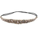 Handmade Rhinestone Bohemia Stylish Crystal Beaded Elastic Fashion Headband