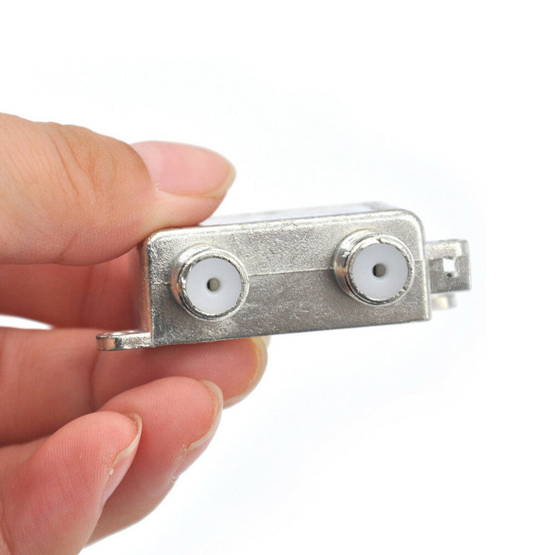 2 Way Splitter Signal Coaxial F Connector Cable TV Switch sd2