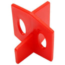 50pcs 2mm Tile Leveling System 3 Side Tile Spacer - Cross And T Wall Floor, N4P8