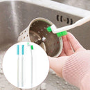 3pcs Kitchen Sink Bottle Brush Cleaner Long Comfort Grip Cleaning Washing Tool