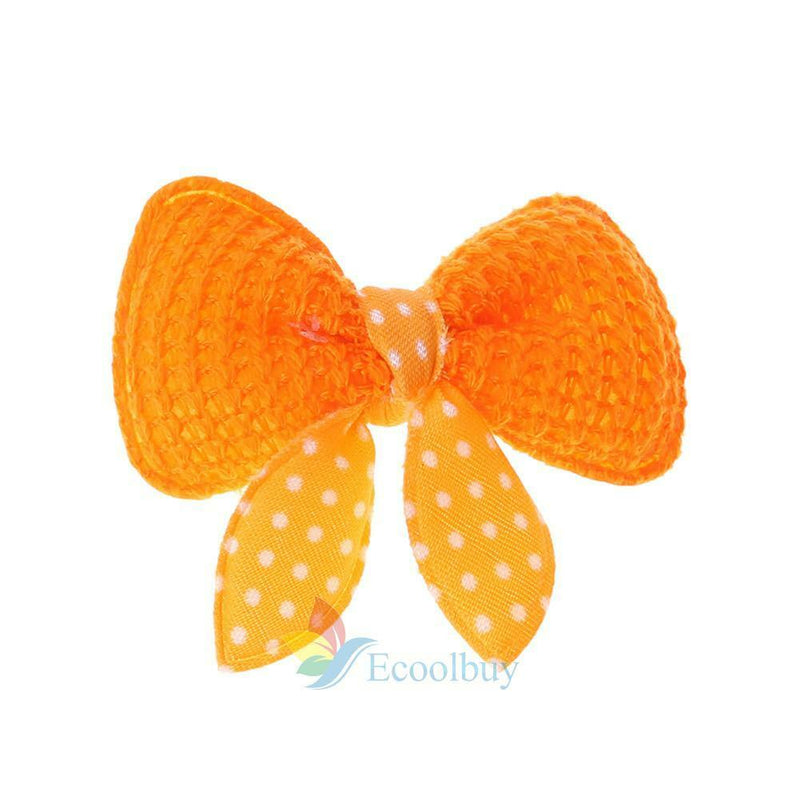 10pcs Multicolor Cat Dog Hair Bows Hair Clips Beauty Pet Grooming Accessories A