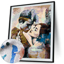 Painting By Numbers Kit DIY Women Men Canvas Oil Wall Art Picture Craft