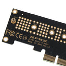 NVMe PCIe M.2 NGFF SSD to PCIe x4 adapter card PCIe x4 to M.2 card with brac Nw