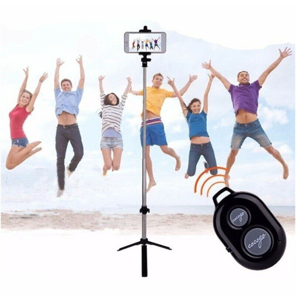 4 in 1 Wireless Selfie Stick Universal Tripod Extendable Remote Camera
