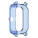 Half Pack TPU Case Cover Shell for Amazfit GTS Smartwatch (Clear Blue) A