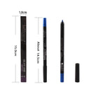 Bsimone 2Pc Fashion Lady Long-Lasting Eyeliner Pencil Paint Waterproof Colo