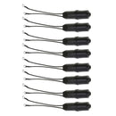 8x Outdoor TV Antenna 300-75 Ohm Matching Trans-former
