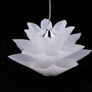 Decorative Lotus Lampshade Ceiling Pendant Light with 110cm/43.3inch Chain for