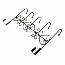 5 door hooks Door wardrobe Coat rack Hook strip Wall mounted wardrobe Cloth