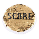 football reversible change color sequins sew on patches DIY appliqu M&E