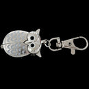 Double open owl Key ring Pocket watch P8A9