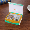 Volume Adjustable Behind Ear Hearing Aid Sound Voice Amplifier Enhancement