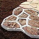 2x DIY Garden Lawn Stepping Stones Mold Outdoor Paving Driveway Brick Mould