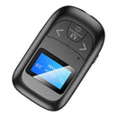 T14 Audio Transmitter Receiver Bluetooth 5.0 Adapter with LED Display 3.5mm AUX