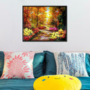 Full Drill Round Diamond Painting Embroidery DIY Needlework Cross Stitch