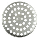 4 Inch Square Shower Drain with Removable Cover Grate, Brass Anti Clogging  S4O7
