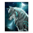 Wolf Painting Embroidery DIY 5D Diamond Cross Stitch Home Crafts Decor
