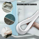 Flexible Bathroom Water Stopper Flood Barrier Rubber Dam Silicon Water Bloc