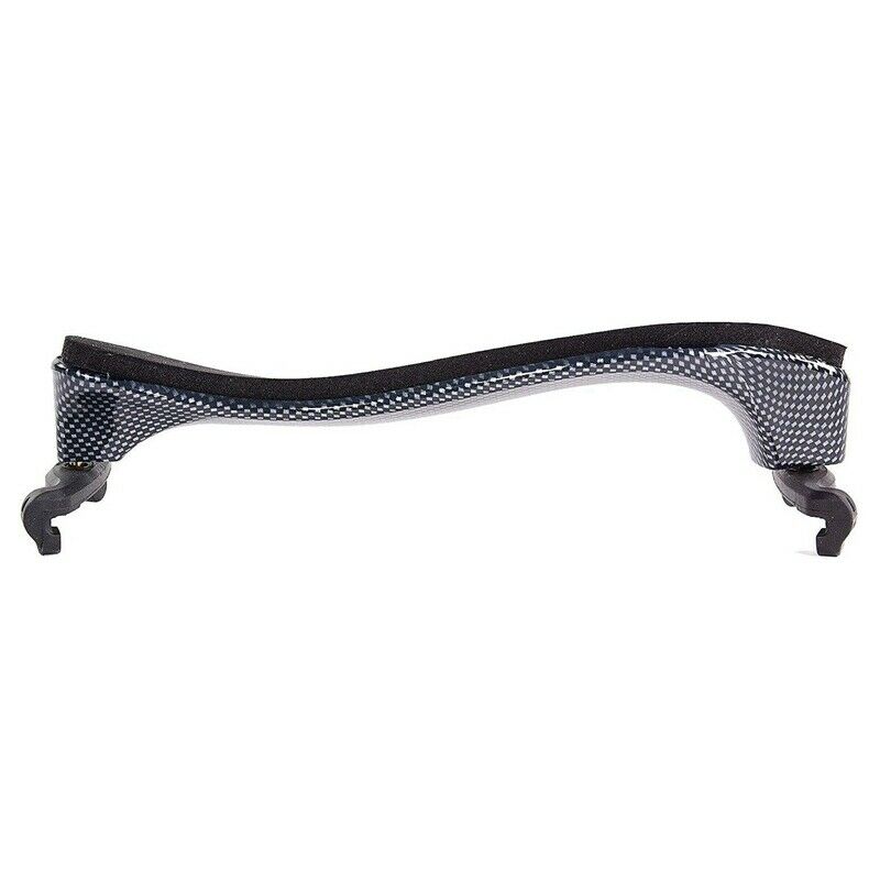 Light Carbon Fiber Weave Violin Shoulder Rest Soft Pad 4/4 Violin Accessori