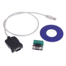 USB2.0 to RS-485 RS-422 DB9 pin female COM Serial Port adapter cable convertME
