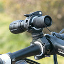 360 Degree Rotating Cycling Bike Light Double Holder LED Front Flashlight L