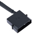 2pcs 4pin IDE Molex to 1-Port 3Pin/4Pin  Cooling Fan Splitter Power Cable A