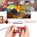 Wired 8 Bit TV Red and White Machine Game Player Handle Gampad Controller