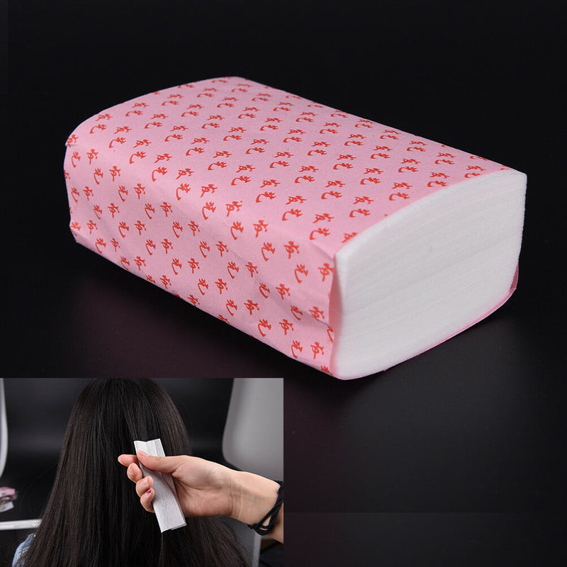 90Pcs Professional Salon Hair Dye Paper Tissue Color Recycle-able Barber Tool Gw