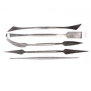 5 in 1 Professional Stainless Steel Wax Clay Carving Sculpture Tools Set