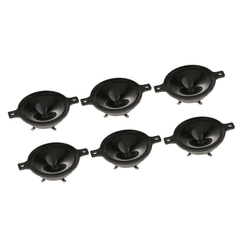 6pcs 2 Inch Speaker Tweeter Piezoelectric Head Driver Loudspeaker Treble