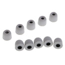 Earbud Memory Foam Eartips Earplug Tips For InEar Headphone 4.5 mm gray