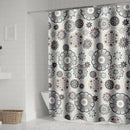 Waterproof Shower Curtain Curtain Polyester Fabric Bath Curtain For The Bat