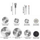 42 Pcs Rotary Cutting Wheels Tool Kit Diamond Cutting Wheel Mini HSS Circul