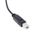 Micro USB To USB B Type Data Cable For OTG Mobile Tablet Hub USB Printer HD LU