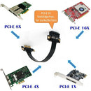 Pci-E Pci Express 1X To 1X Slot Riser Card Converter Extender Ribbon Adapte