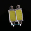 2pcs 41mm COB SMD LED 12V Car Reading Bulb Map Light (white light)