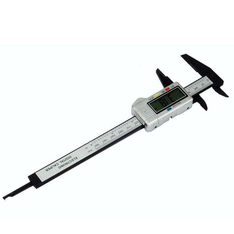 Carbon Electronic Digital Vernier Caliper Micrometer Guage  LCD 6