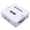 1080P Full HD HDTV Audio VGA to HDMI Video Converter Adapters Box for Laptop New