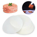 500pcs Non-wax Paper Beef Burger Meat Grill Discs Round Extra Thick 11.4cm Set