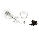 Stainless Steel Salt & Pepper Grinder Mill Kitchen Condiment Bottle Salt Shaker