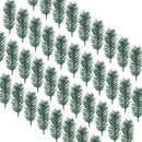 20pcs Artificial Plastic Green Pine Plants Branches DIY Christmas Party Dec- 3C