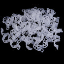 50pcs Trellis Tomato Clips Supports Connects Plants Vegetable Fastening ClipM&
