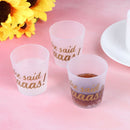 6pcs She Said Yaaas Drinking Cups Bridal Shower Bachelorette Party Gift]TEUS