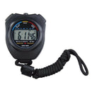 Digital Professional Handheld Lcd Chronograph Sports Stopwatch Timer Stop W E1K4