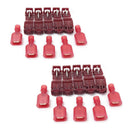 10/30 Red Lock Splice Wire Connector Terminal Crimp Clip Car Wiring Cable